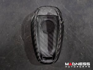 Alfa Romeo Giulia Key Fob Cover - Carbon Fiber - Black Alfa Romeo Giulia Key Fob Cover - Carbon Fiber - Black